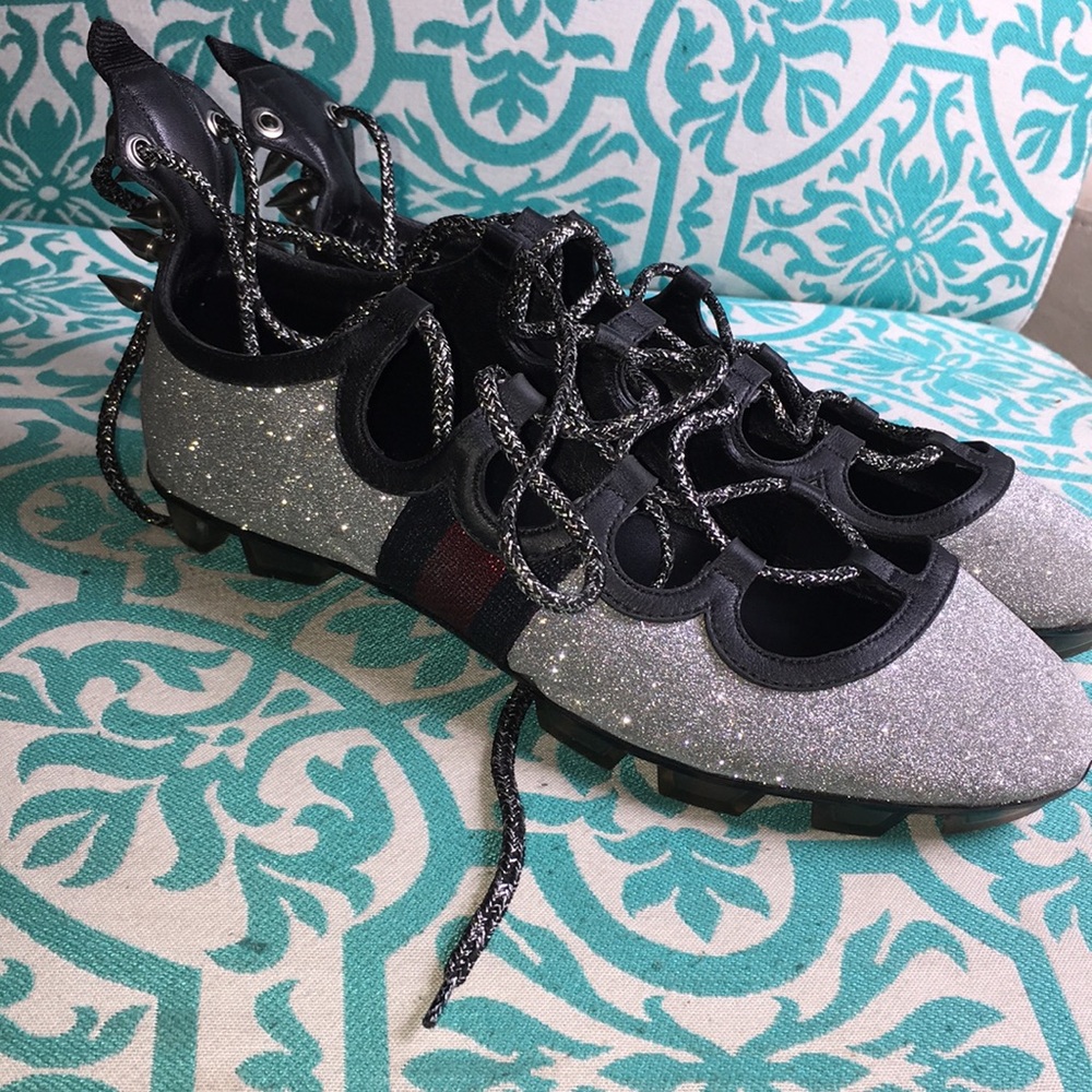 Summer 2017 Gucci titan argenta web sneakers